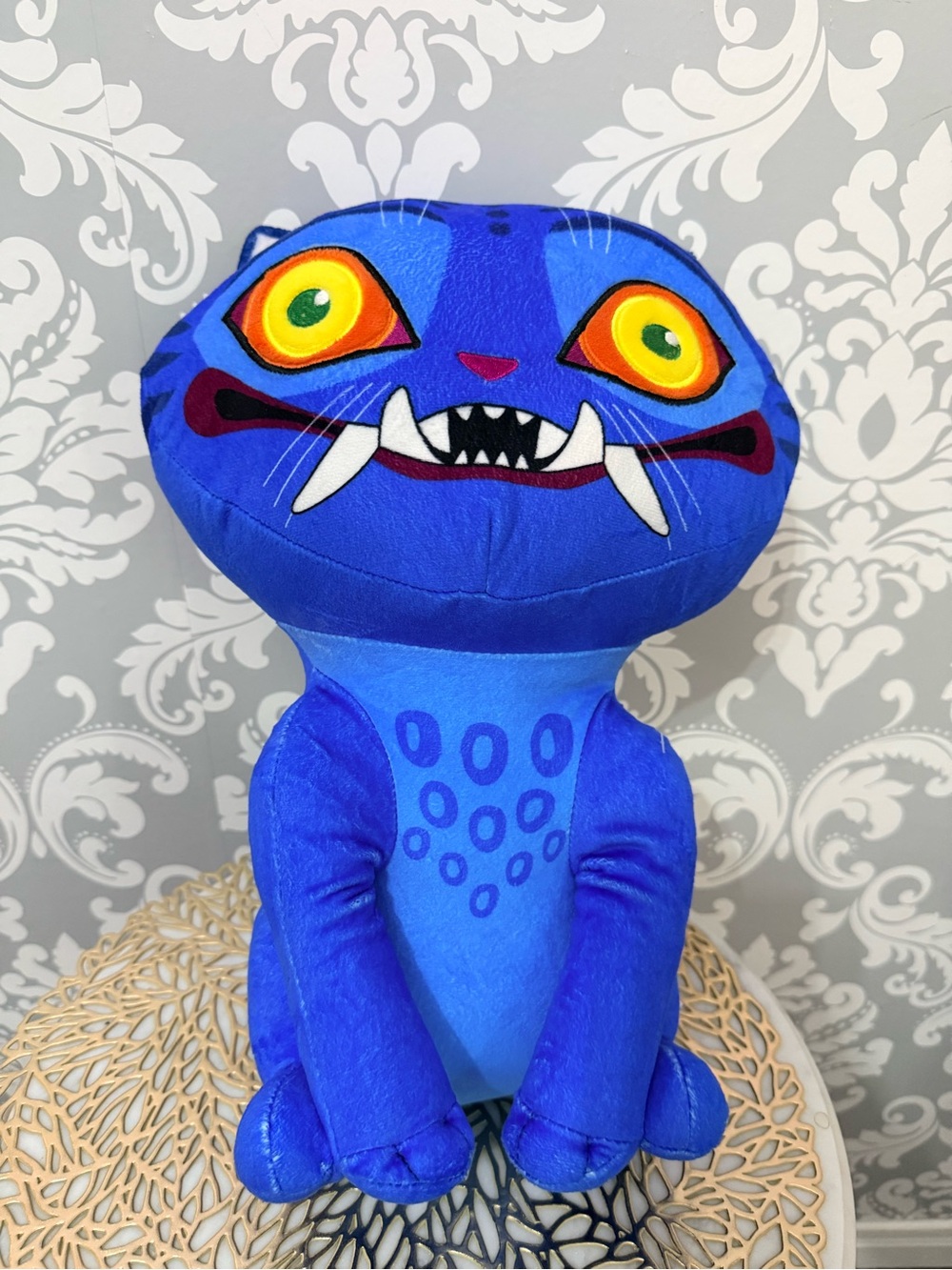 • K-Pop Demon Hunters Derpy Tiger Pillow Buddy
